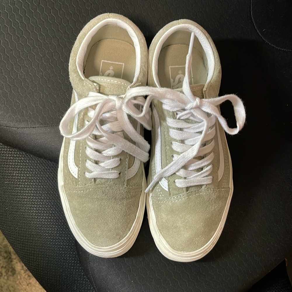 Vans Pig Suede Old Skool ( Blue Fog/True White)